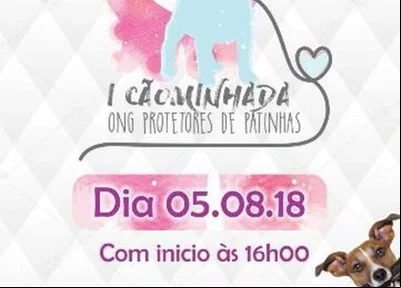 Cãominhada do Protetores de Patinhas 