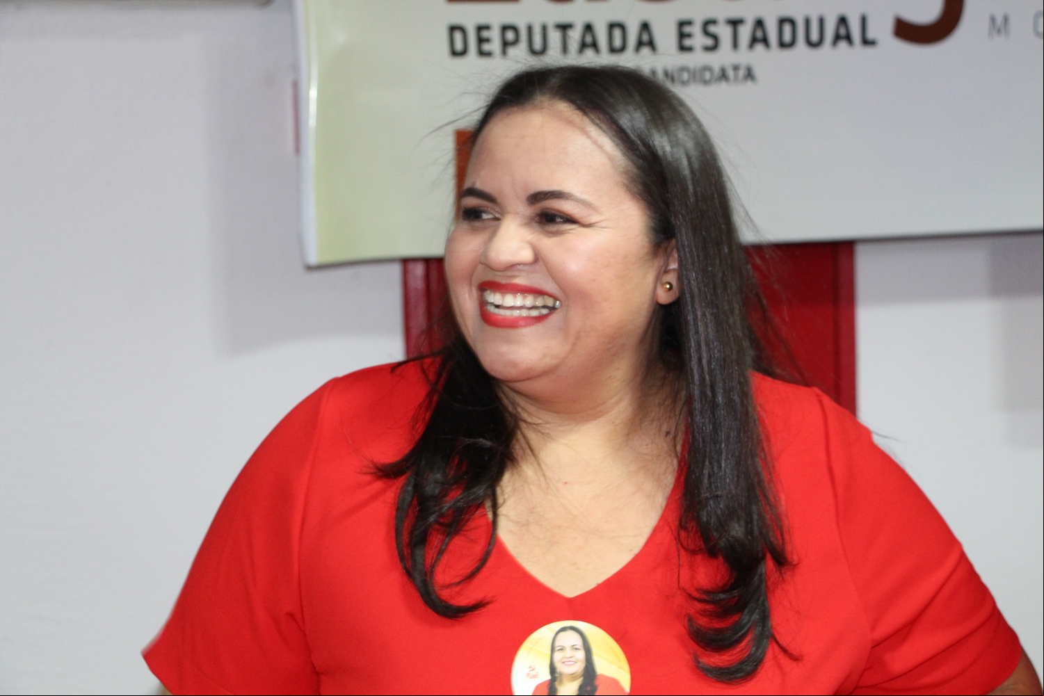 Elisângela Moura, candidata a deputada estadual
