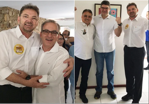 Wilson e Firmino e chapa majoritária de Luciano Nunes
