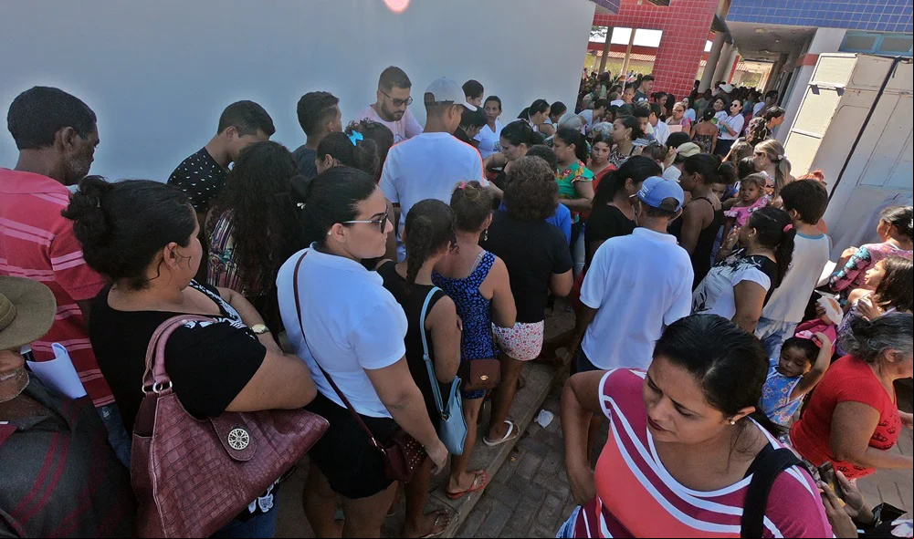 Atendimentos em Altos durante o Programa Saúde e Cidadania