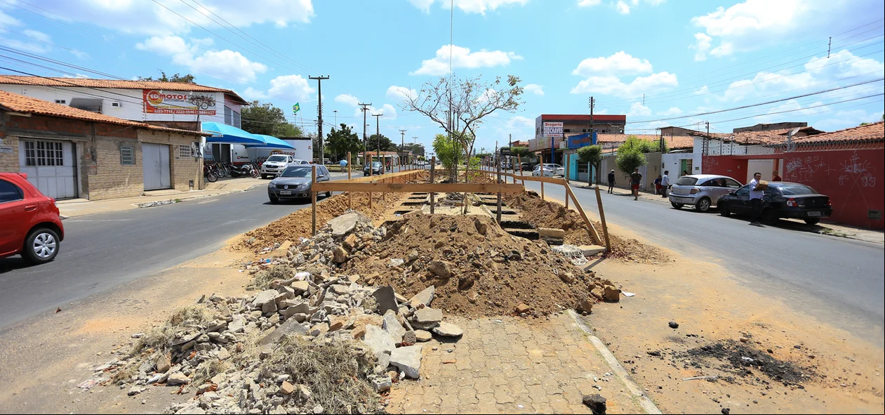 Avenida Duque de Caxias em Teresina 