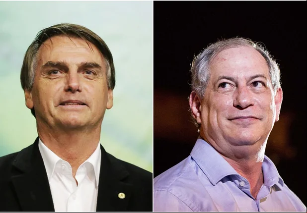 Jair Bolsonaro e Ciro Gomes