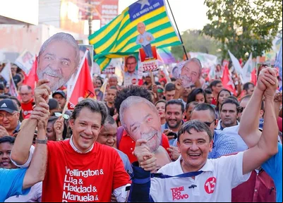 Wellington Dias com Fernando Haddad