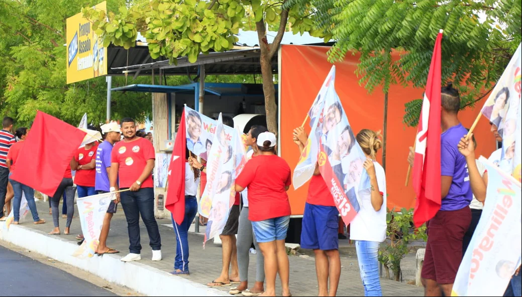 Caminhada do PT no Promorar