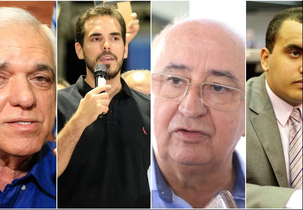 Themístocles, Marcos Aurélio, Júlio César e Georgiano Lima