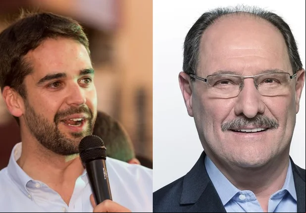Eduardo Leite e José Ivo Sartori