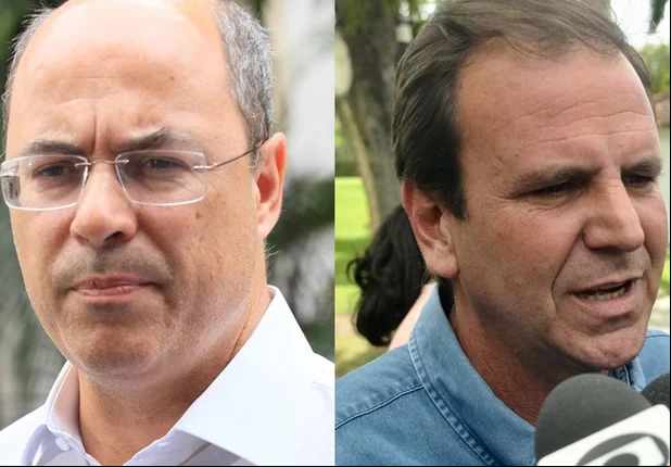 Wilson Witzel e Eduardo Paes