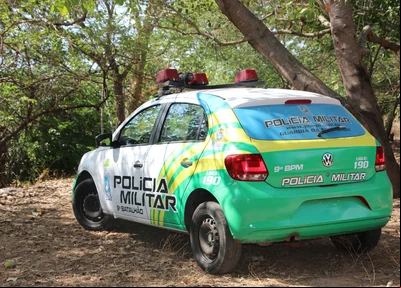 Viatura do 9º Batalhão da Polícia Militar
