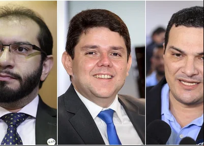 Lucas Villa, Carlos Henrique e Geórgia Nunes