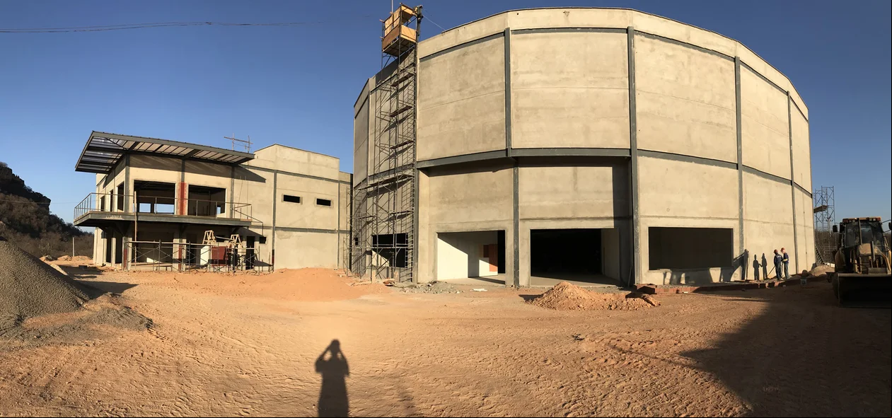 O Museu da Natureza começa a tomar forma 