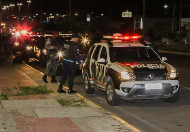 Força Nacional chega no Centro de Formação Olímpica (CFO) em Fortaleza (CE), nesta sexta-feira (3)