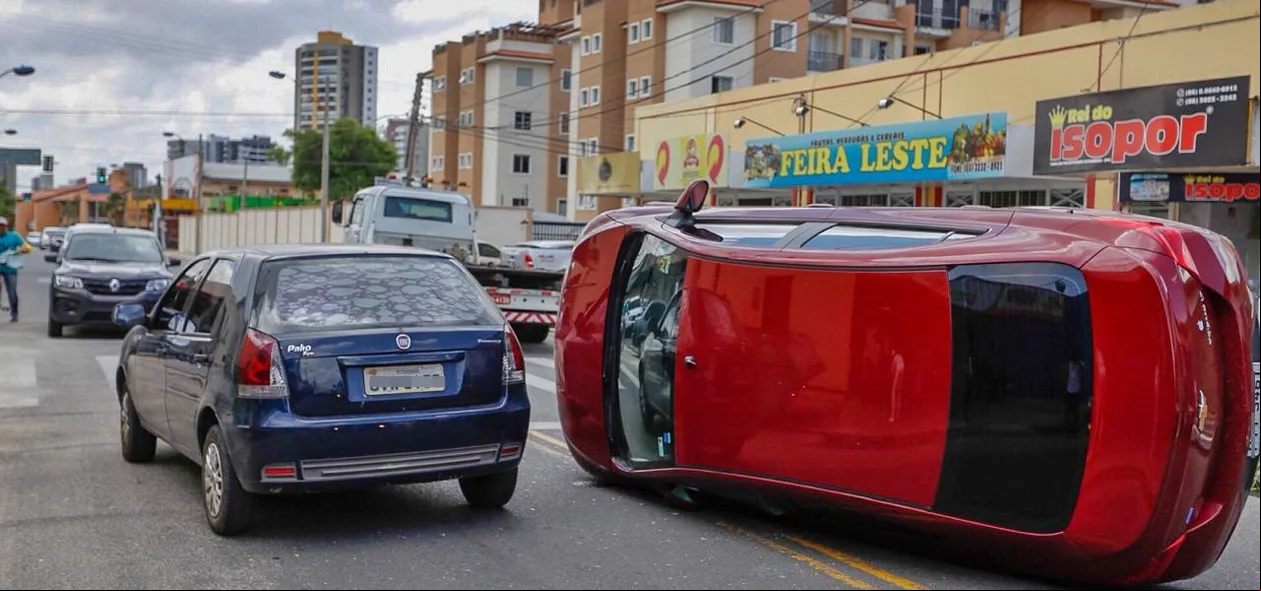 O transitou ficou um pouco congestionado 