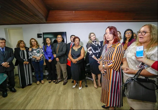 Posse de José James no Núcleo da Mulher do Tribunal de Justiça