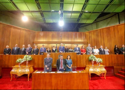 Solenidade de posse dos deputados na Alepi