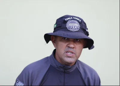 Major Audivan Nunes, coordenador da Força Tarefa