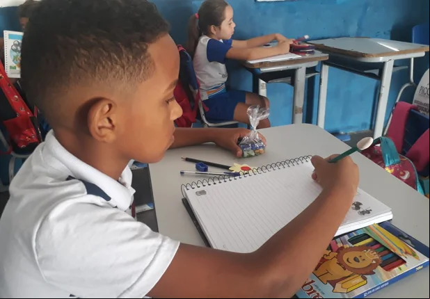 Estudante da rede municipal de ensino de Picos