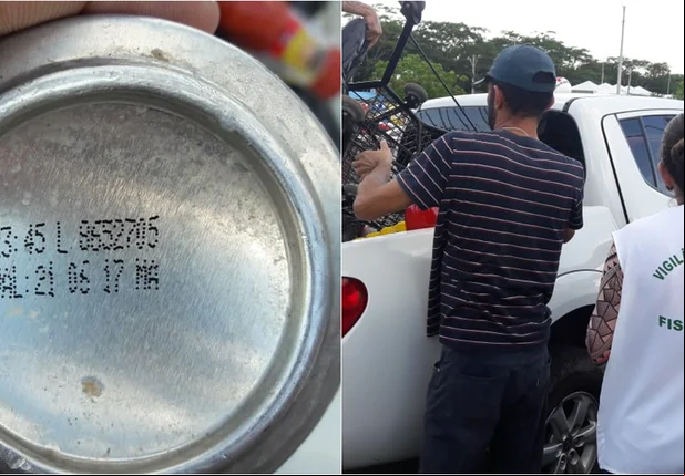 Material apreendido pela Vigilância Sanitária de Teresina