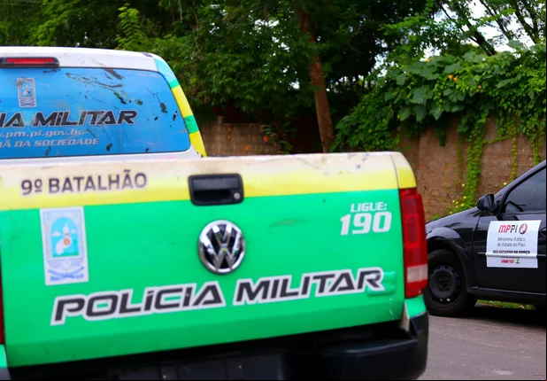 Viatura do 9º Batalhão da Polícia Militar