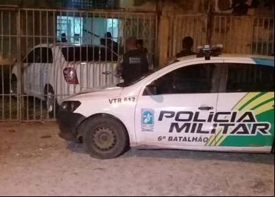Policiais do 6º Batalhão da PM esteve no local
