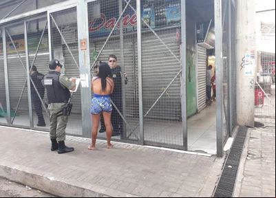 Local onde o jovem morreu