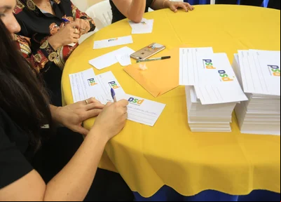 Evento de filiação ao PSD