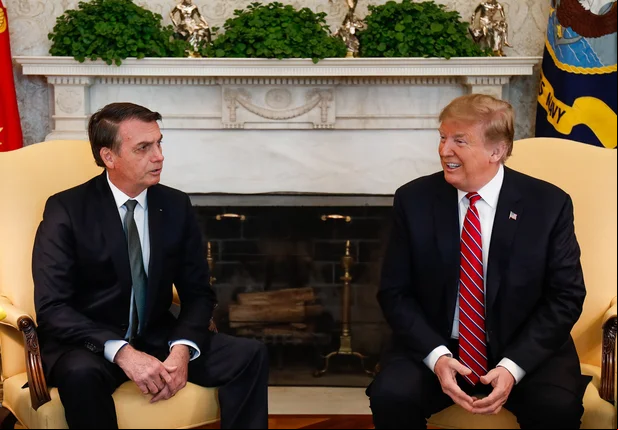Bolsonaro e Donald Trump