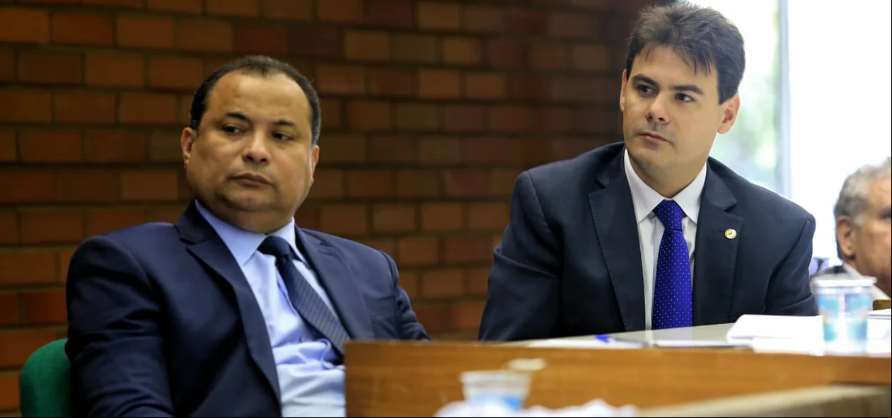 Evaldo Gomes e Severo Eulálio em audiência