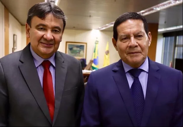 Wellington Dias e Hamilton Mourão 