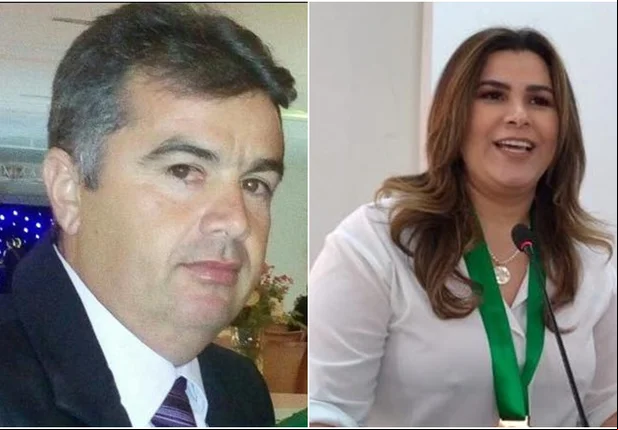 Cássio Rufino e Marina Santos