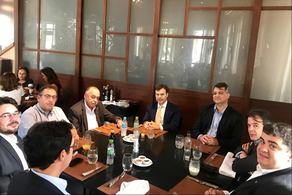 Freitas Neto em reunião com cônsul nos Estados Unidos