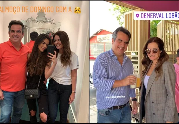 Ciro Nogueira e Iracema Portella 