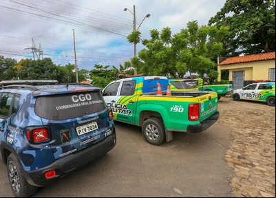 Viatura da Força Tática e Polícia Militar
