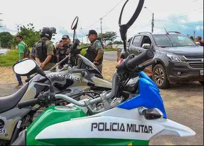 Motos da Polícia Militar 
