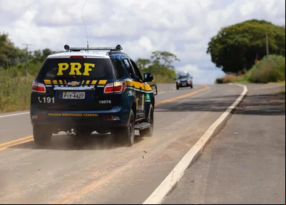 Viatura da Polícia Rodoviária Federal 