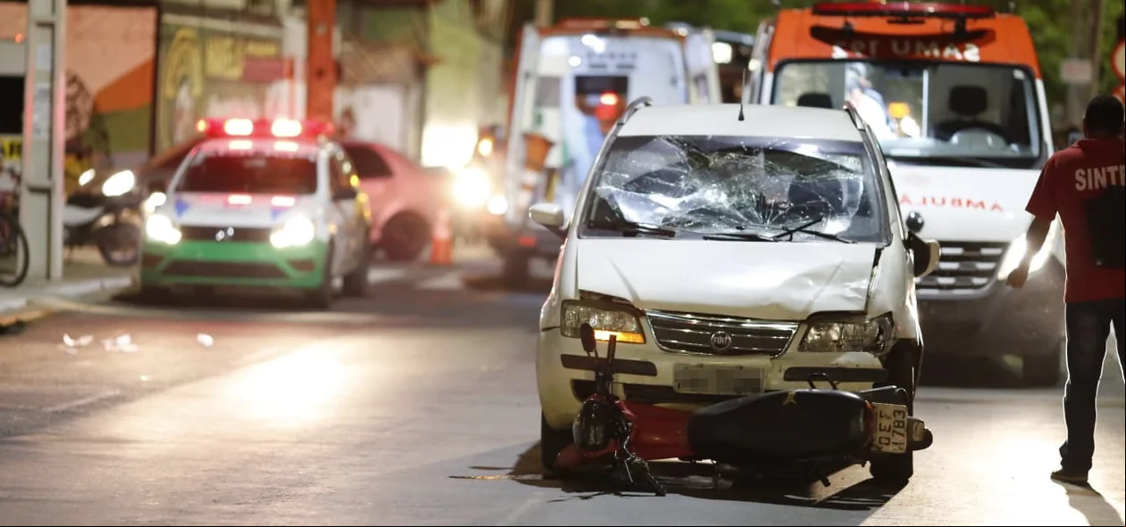 Motorista do carro teve ferimentos leves