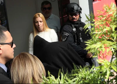 Najila Trindade presta depoimento