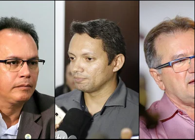 Ricardo Pontes, Allisson Bacelar e Merlong Solano