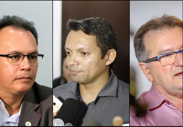 Ricardo Pontes, Allisson Bacelar e Merlong Solano
