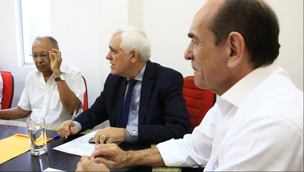 Dr. Pessoa, Themístocles e Marcelo Castro