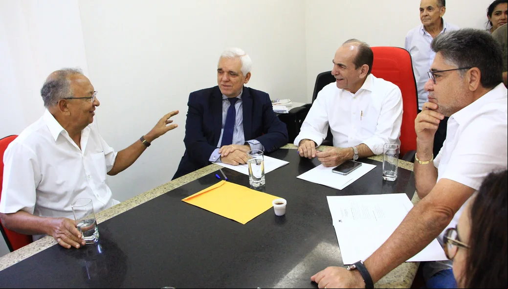 Dr. Pessoa, Themístocles Filho, Marcelo Castro e João Mádison