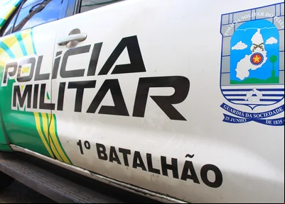 Viatura do 1º Batalhão da Polícia Militar