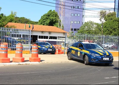 Novas viaturas da PRF