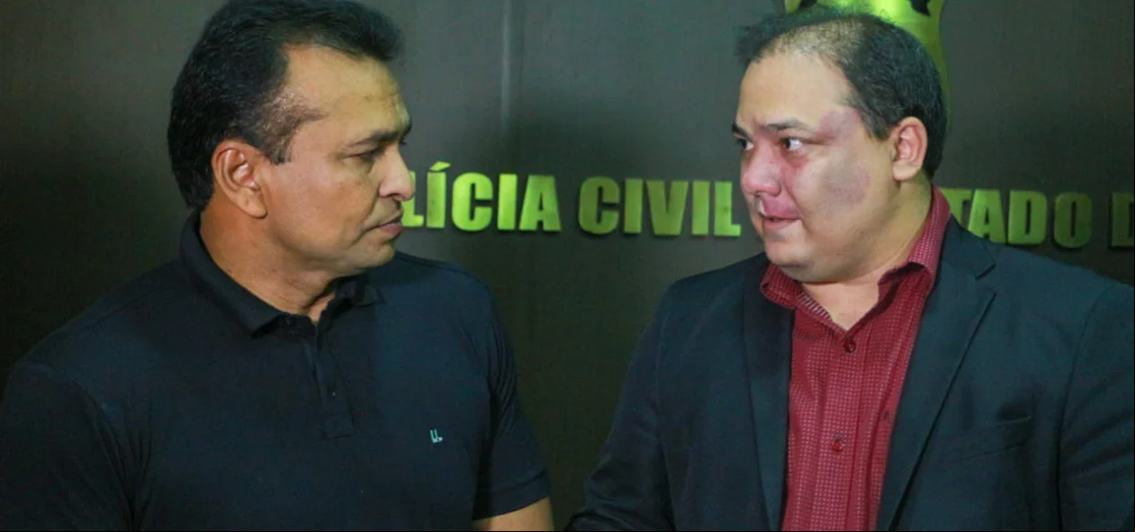 Fábio Abreu e Luccy Keiko
