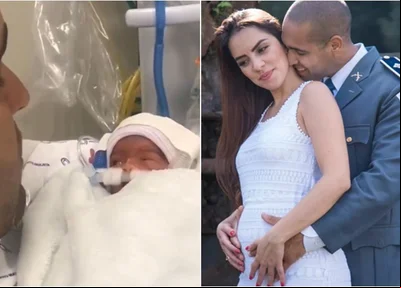 Pai canta para bebê após morte da noiva em São Paulo