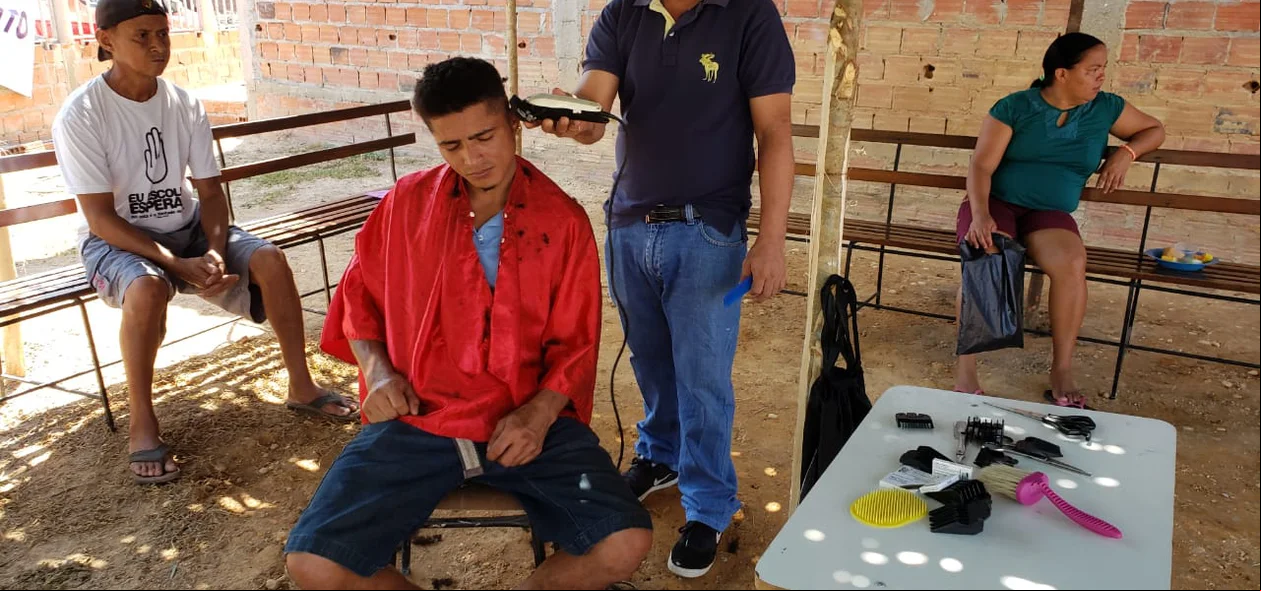 Serviço de corte de cabelo