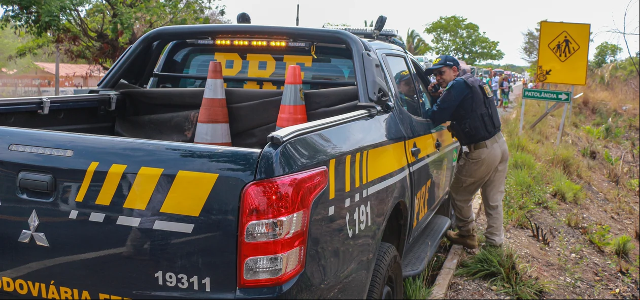 PRF acompanhou a manifestação 