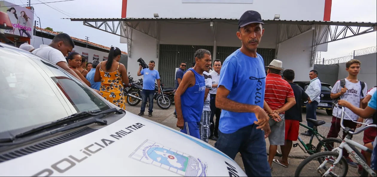Supermercado onde ocorreu o crime