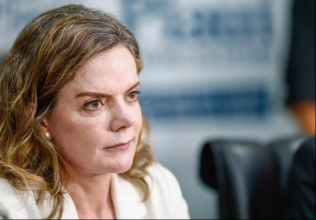 Presidente do PT nacional, Gleisi Hoffmann