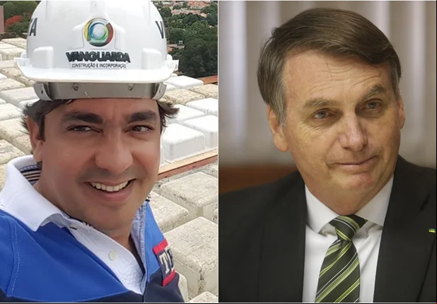 Jivago Castro e Jair Bolsonaro