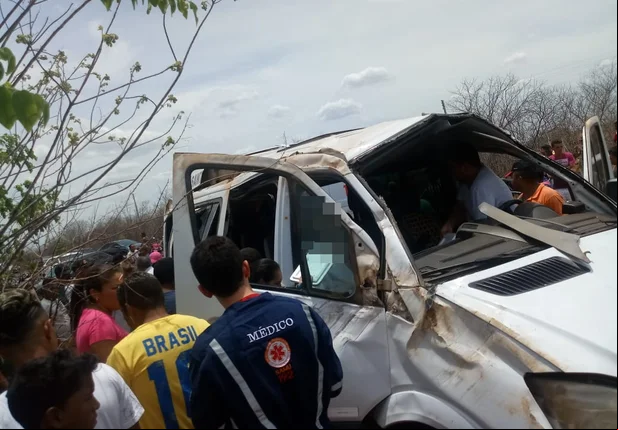 Acidente na cidade de Santa Cruz do Piauí